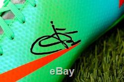 Paul Pogba Signed Football Boot Display Case Man Utd Autograph Memorabilia COA