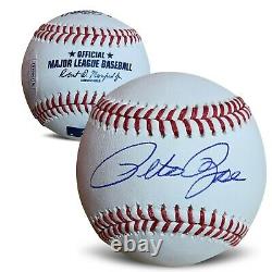 Pete Rose Autographed MLB Signed Baseball JSA COA With Display Case
