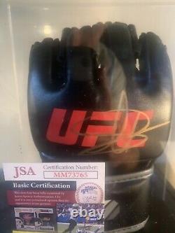 Petr Yan Autographed Signed UFC Glove Display Case JSA COA