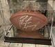 Peyton Manning Signed The Duke Football Upperdeck Coa With Display Case