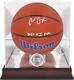 Pistons Basketball Display Fanatics Authentic Coa Item#11920310