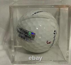 President Joe Biden Signed Autographed Taylor Made Golf Ball with COA Display Case