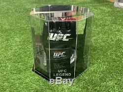 Quinton Rampage Jackson Signed UFC Glove In an Octagon Display Case AFTAL COA