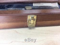 RARE Collectible Buck Model 110 Golden Eagle Knife withDisplay Case #44 of 250 COA