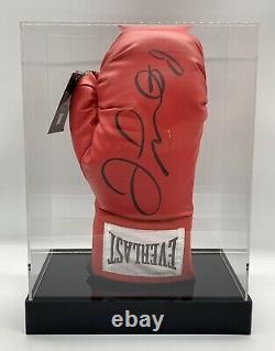 RARE Floyd Mayweather Signed Boxing Glove + COA + PROOF + DISPLAY CASE AUTOGRAPH