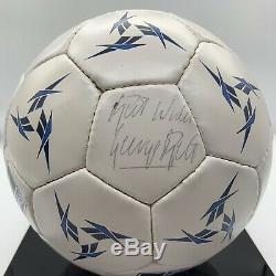 RARE George Best Manchester United Signed Football + COA + DISPLAY CASE 1968