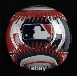 RARE Nolan Ryan Signed Angels Logo Baseball With Display Case PSA COA Graded 10