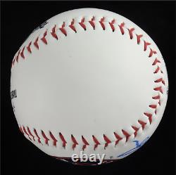 RARE Nolan Ryan Signed Astros OML Baseball With Display Case (PSA COA Graded 10)