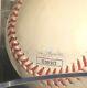 Romlb Taylor Trammell Autographed Baseball Withcoa And Display Case