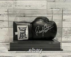 Randy The Natural Couture 6x UFC Champ Autographed Glove JSA COA Display Case