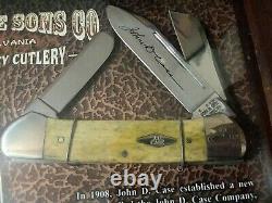 Rare 2011 Case XX Knife John D Case Sons Limited Edition #39/100 In Display Coa