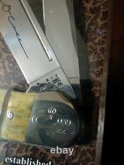 Rare 2011 Case XX Knife John D Case Sons Limited Edition #39/100 In Display Coa