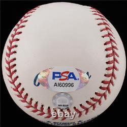 Rare PSA 10 George Brett OML Baseball with Display Case (MLB Hologram & PSA COA)