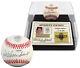 Red Schoendienst Signed Le Nl Baseball W Thumbprint W Display Case Sports Prints