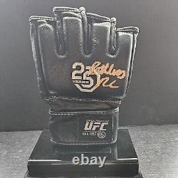 Robbie Lawler Signed UFC 25th Anniversary MMA Glove UFC HOF JSA COA Display Case