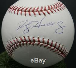 Roy Halladay Autograph On MLB Ball. Comes With COA & Display Case