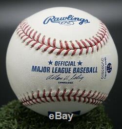Roy Halladay Autograph On MLB Ball. Comes With COA & Display Case