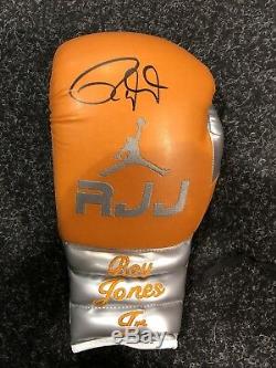 Roy Jones Jr Hand Signed Boxing Glove In Display Case 9x World Champion RARE COA