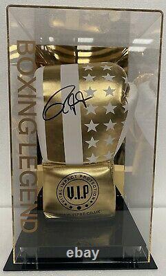 Roy Jones Jr Signed Boxing Glove with Display Case COA