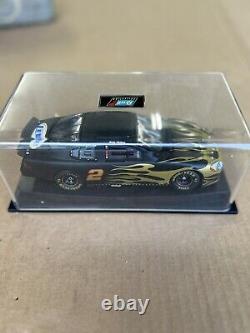 Rusty Wallace Test Car With Stop Watch 1/24 Nascar In Display Case With Coa