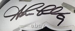 SHANE LECHLER Signed Oakland Raiders Speed Mini Helmet (JSA Witness COA)