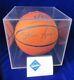 Signed Withupper Deck Coa Shawn Kemp Nba Wilson Basketball Withdisplay Cube Case