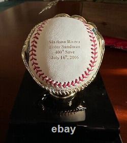SUPER RARE #2 of 10 Mariano Rivera 400th Save Signed & Hand Painted Baseball COA