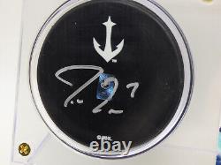 Seattle Kraken Jordan Eberle Signed Puck + COA & Display Case 2023