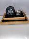 Sergei Fedorov Signed Puck & 1 Ounce Silver Coin & Display Rotating Case Jsa Coa