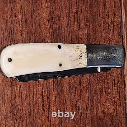 Set Of 2 Spouting Whale Scrimshaw Lighthouse Knives #248 In Cases W COA