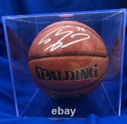 Shaq Shaquille O'Neal Lakers Signed Autographed Basketball COA & Display Case