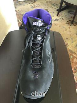 Shaquille O'Neil Custom autographed basketball shoe COA with Display Case