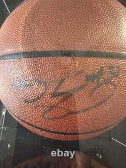 Shaquille O'neal basketball Signed With COA and Display Case