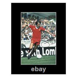 Signed Jimmy Case Photo Display 16x12 Liverpool Autograph +COA