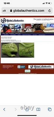 Stan Lee Signed Hulk Smash Fist With Display Case With COA LOA Global Authentics