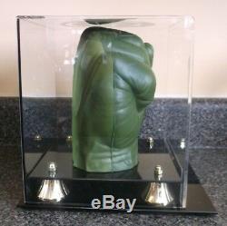 Stan Lee Signed Incredible Hulk Hand Glove Fist Custom Display Case Coa New