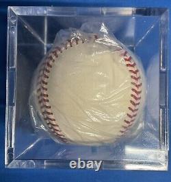 Stan Musial Autographed Baseball HOF 69 With Display Case & Stan the Man COA