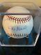 Stan Musial Autographed Signed Baseball With Coa And Display Case