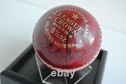 Steve Finn Signed Autograph Cricket Ball Display Case Sport England AFTAL & COA