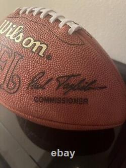 Steve Young Autographed Signed Football With COA & Display Case