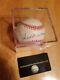 Ted Williams Signed Autographed Mlb Baseball With Coa And Display Case