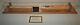 Ted Williams Autographed/signed Bat In Oak/plexiglass Display Case With Coa-nice