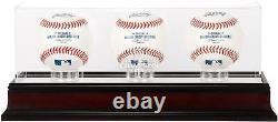 Texas Rangers Baseball Free Standing Display Case Item#13128845 COA