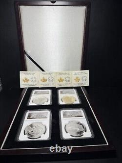 The Bison 2014 Canada S$20 Set Early Releases PF69 Ultra Cameo -COAs/Display Box