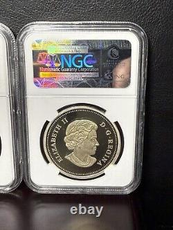 The Bison 2014 Canada S$20 Set Early Releases PF69 Ultra Cameo -COAs/Display Box