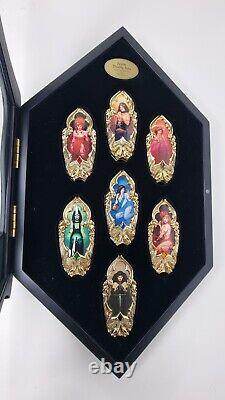 The Franklin Mint 7 Seven Deadly Sins Collector Knife Set w Display Case & COA