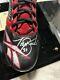 Tiki Barber Game Used Football Cleat Signed With Display Case Steiner Coa