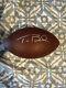 Tom Brady Autographed Football With Coa And Glass Display Case