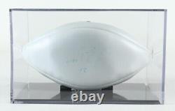 Tom Brady Signed NFL Football, (JSA CoA) Light Blue Ink with Acrylic Display Case