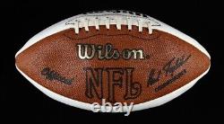 Tom Brady Signed NFL Football, (JSA CoA) Light Blue Ink with Acrylic Display Case